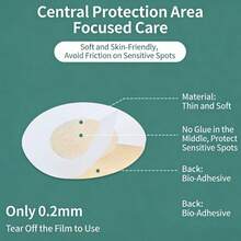 20pcs Disposable Nipple Covers, Seamless Breathable Self-Adhesivelnvisible Bra, Women's Lingerie & Underwear Accessories,Low Cut Evening Dresses, Bras, Underwear Accessories, Nipple Covers To Prevent Exposure, Wedding Photography Supplies, Wedding Clothing Accessories - 20個花形 - 查看 8