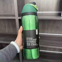 24/Oz/32 Oz Water Bottle Cup Vacuum Water Bottle Drinkware Tumbler Stainless Steel Thermal Mug Original Cold Hot Cup Owal'o - 彩色 - 查看 13