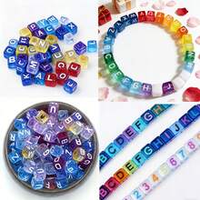 2个树脂珠模具，带孔字母硅胶模具，字母吊坠环氧树脂浇铸模具，适用于DIY工艺品珠宝手链项链耳环吊坠（珠模具） - A - 查看 7