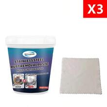 Qisheng Metal Rust Remover Paste, Easy-To-Use Stainless Steel And Iron Cleaner, Removes Rust Stains, Oxidation And Burnt Residues, Suitable For Kitchen And Bathroom - Rust Remover - View 11