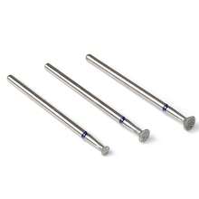 3Pcs Diamond Nail Drill Bits, Cuticle & Nail Polish Remover For Electric Nail File - Blue and White - View 3