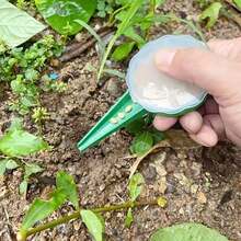 1件土壤螺旋播种器，园艺播种间距工具，适用于农田和蔬菜种植，塑料农用耙，非电动 - 均碼 - 查看 2