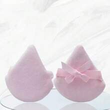 5/10/20/50 Piezas/Set Esponja de Maquillaje con Decoración de Lazo, Borla para Polvo Suelto, Ajuste de Polvo Mineral, Asequible, Adecuado como Regalo de Navidad, Herramienta Cosmética - Multicolor - Ver 7