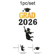 2026毕业派对装饰，毛毡布墙贴，入口主题套装 - 畢業 - 查看 11