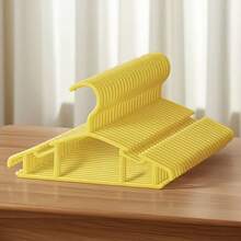 30/20/10pcs Baby & Kids Plastic Hangers - Highly Durable, Suitable For Toddlers - Multicolor - View 21