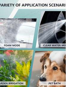 便携式高压洗车机，无线高压清洗机，无需用电水枪 - 套裝 - 查看 6