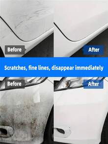 Car Scratch Removal Kit: Car Scratch Wax, Paint Surface Deep Repair, Vehicle Polishing Paste, Scratch Remover Liquid To Eliminate Swirls And Restore Gloss And Brightness To All Paint Surfaces - Paste - View 3