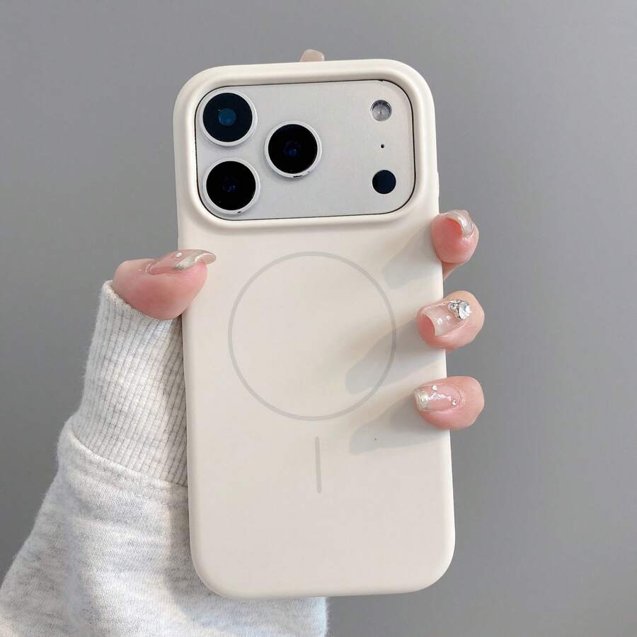 Minimalist Dopamine White Phone Case Compatible With IPhone 17 Pro Max/17 Pro/17 Air/17/16 Pro Max/16 Pro/16/16 Plus/15/15 Pro Max/15 Pro/15 Plus/11/12/13/14 Pro Max/11 Pro/11 Pro Max/12 Pro/12 Pro Max/13 Pro/13 Pro Max/14 Pro/14 Pro Max/14 Plus, Creative Design For Men And Women