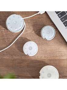 Data Cable Organizer, Cable Winder, Earphone And Mobile Phone Cable Organizer, Portable Cable Winder - Multicolor - View 2