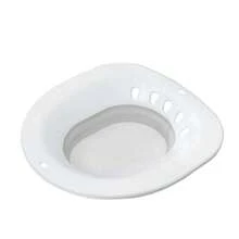 1件套马桶冲洗器，痔疮冲洗器，产后护理，可折叠女性冲洗器套装，带冲洗软管、排水孔、加宽座圈和加深马桶座圈。家居浴室装饰，秋季装饰，返校季 - A - 查看 21