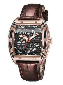 2026新款AOCASDIY男士自动机械表，3ATM防水，运动礼品 - 均碼 - 查看 8