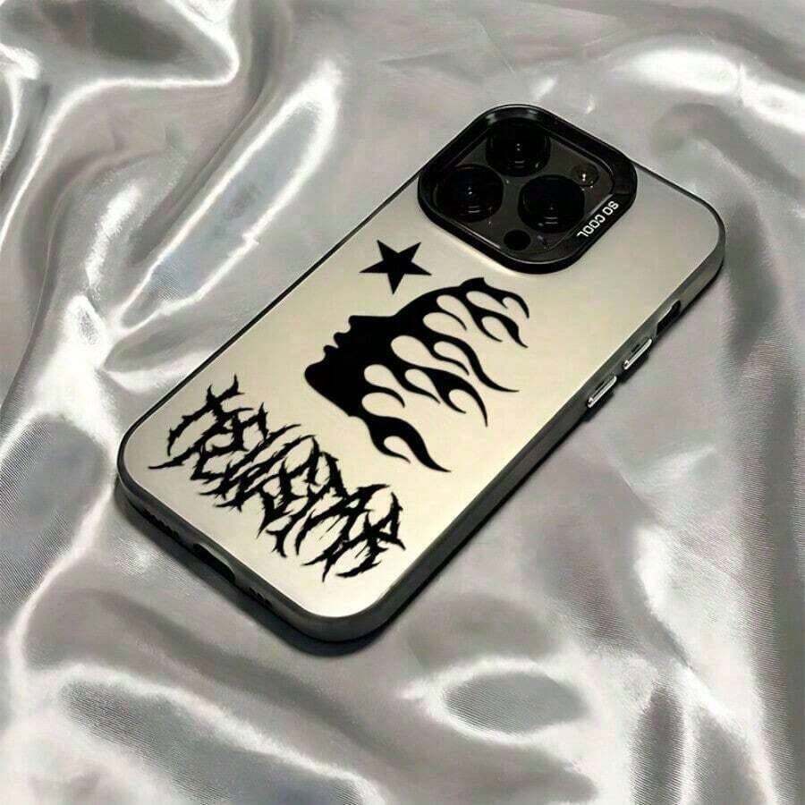 1pc HellstarS Fashion Logo Case For 16, 15, 14, 13, 12, 11 Pro Max, X, XR, XS Max, 8, 7 Plus Drop Resistant Scrub Back Cover. Holiday Phone Accessories. An Excellent Gift For Friends 14 Cases S25 Ultra Silicone Phone Case Family Gifts For Women Cover De Phone Case Pink Christmas Case For 17 Pro Max Fundas Phone Cases  Case Summer  17 Pro Max Case  17 Case  17 Pro Case  17 Plus Case Clear Phone Case  15 Case  16 Case  16 Plus Case - 1 cái - Xem 1