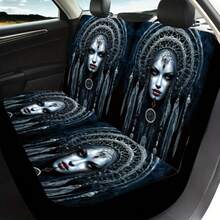 Printed Car Seat Covers, Multiple Designs Available - Sun Woman - View 7