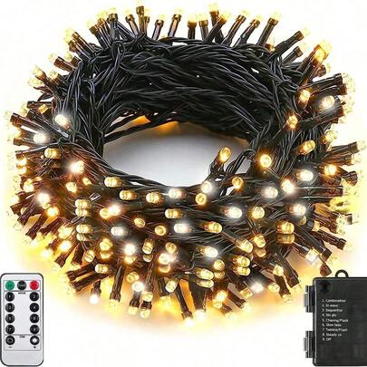 1 قطعة أضواء سلسلة زخرفية للاستخدام الداخلي والخارجي، مناسبة لغرفة النوم وغرفة المعيشة والشرفة والحديقة وغرفة الطعام، مناسبة للزفاف وكهدايا لعيد الحب وعيد الأم وعيد الأب وبداية العام الدراسي والأعياد الميلادية وحفلات الاستقبال في المنزل الجديد والزفاف