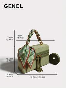 Bolso de Mujer Versátil de Moda de Verano, Bolso de Hombro y Bandolera Multiusos para Viajes Diarios - Turquesa - Ver 9