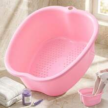 Large Size Foot Soaking Tub Sturdy Foot Basin Massage Granules Exfoliation Callus Pedicure Foot Spa Bath Bucket For Women Men Home Daily Use Relaxation Foot Care - Xem 2