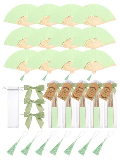 15/12/5/4pcs Paper Folding Fan Gift Set, Wedding Guest Favors; Bridal Shower Favors, Wedding Ceremony Hand Fans, Wedding Reception Decor, Bridesmaids Photo Props, Wedding Photography Accessories, Bride's Wedding Hand Fan, Wedding Welcome Area Sign-In Gifts, Bachelorette Party Favors, Pajama Party Small Gifts