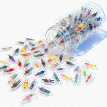 21/61/91pcs Random Canned Transparent Capsule 3D Unique Cute And Interesting Character Statue Set Mini Character Statue Miniature Scene Character Model Perfect Prop For Micro Landscape, Unique Thanksgiving Christmas Gift - Capsule Filling - View 5