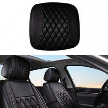 Car Headrest Cover, Soft Leather Dirt-Proof Vehicle Seat Head Rest Protector, Breathable Automotive Interior Protection Dust Covering Accessories, Universal For Most Cars - Neck Pillow - View 9