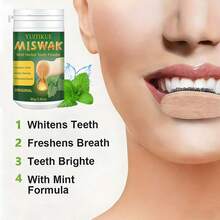 80克薄荷草本牙齿美白粉，温和薄荷清新，保护和增强牙釉质，敏感牙齿护理，日常口腔卫生 - 薄荷草本牙粉 - 查看 7