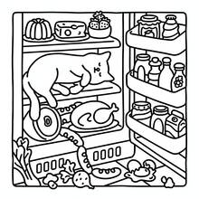 Cat Moments: Coloring Book, Suitable For Adults And Teenagers - Cute Animal Life Series - View 5