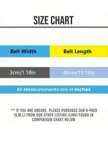 两件套男女通用无扣弹力腰带，配有可调节隐形弹力带，适用于裤子和牛仔裤，用途广泛，方便的魔术贴腰带 - 2Pcs Black - 查看 5