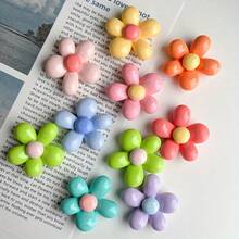 2pcs/5pcs/8pcs/10pcs/12pcs Imanes de nevera con flores de colores mixtos, pegatinas magnéticas creativas y lindas para decoración del hogar y la cocina, decoración de refrigerador y muebles, imanes personalizados para cocina, oficina, pizarra blanca, casillero y lavavajillas, decoración de cocina, decoración del hogar, acentos del hogar, imanes duraderos, pegatinas magnéticas decorativas, artículos de decoración del hogar - Multicolor - Ver 5