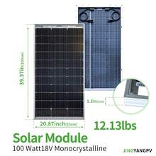 JINGYANGPV Pannello solare - nero - Visualizzare 2