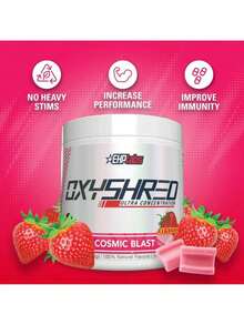 EHPlabs  Ultra Concentration Preworkout Powder 33 Serves|   150mg Caffeine Sugar Free Vegan-Friendly Gluten-Free Healthcare Dietary Carnitine Pre Workout Powder| - 芒果 - 查看 9