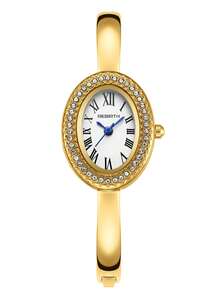 1 件女士简约休闲石英腕表，适合日常佩戴 - 均碼 - 查看 11