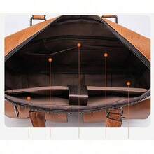 Men Briefcase - חאקי - ראה 5