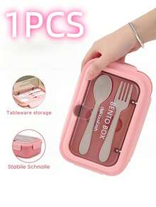 1/3pcs Insulated Lunch Box Set | Includes Insulated Bag, Cup, Lunch Box | Convenient To Carry | Ideal For Back To School Gift And Daily Meal Prep - Multicolor - View 13