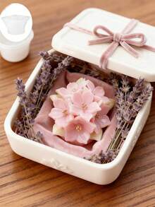 Handmade 3D Embroidery Ball Blossom Silicone Mold Aromatherapy Hydrangea Flower Ball Candle Soap Gypsum Mold DIY Home Fragrance Stone Mold Crystal Epoxy Resin Drip Glue Mold Floral Design Plaster Crafts Durable Gifts Decor Mold - White Silicone Mold - View 6