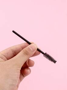 50PCS Reusable Eyelash Brushes & Eyebrow Brushes, Spoolie Mascara Wands, Multifunctional Lash & Brow Grooming Brushes, Professional Eye Makeup Tools For Beginners & Salon Use - Multicolor - View 6