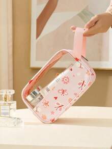 1 pieza/3 piezas Bolsas de tocador transparentes para viaje - Bolsas de maquillaje impermeables con estampado de mariposa y margarita - Organizador de cosméticos de viaje de varios tamaños para hombres y mujeres, ideal para viajes y uso diario, bolsas de playa de verano, artículos esenciales de viaje, artículos esenciales de crucero, bolsos de mujer, artículos esenciales de vacaciones, bolsa de maquillaje para viaje, bolsa de artículos de tocador, artículos esenciales de baño, viaje, cubos de embalaje organizador de maquillaje de viaje, bolsa de cosméticos, bolsa de lavado, bolsa de viaje de tocador, regalos para mujeres - Multicolor - Ver 7
