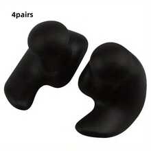 Tapones de oído de silicona para natación, tamaño grande y pequeño, tapones de oído impermeables en espiral profesionales - B - Ver 15