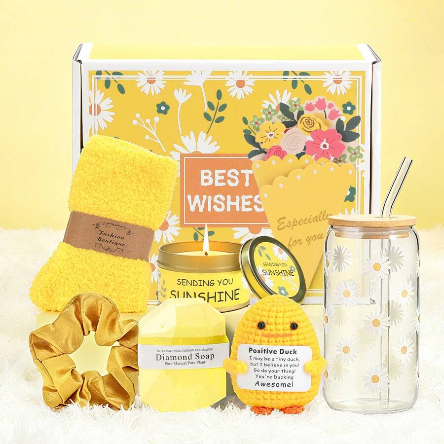 Luxurious Multi-Piece Vanilla Spa Valentine Gift Spa Gift Basket Set Mothers Day Gifts For Women -  Body Care Collection, Bath & Body Basket Gift Set For Valentines Day, Birthday, Christmas Gifts Self Care Gift Self Care Package For Her Mom Sister Wife Friend Unique Mothers Day Valentine Gift Ideal - 4型 - 查看 1