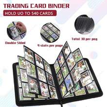 9 Pocket Card Binder,540 Pocket Trading Card Binders,Loading Pocket Collectible Card Album For MTG, TCG, Sport Card, Game Cards Red,42271430 - Đỏ - Xem 6