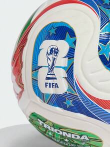 Adidas 2022年世界杯迷你收藏球 WORLD CUP 26™ TRIONDA 球 TRIONDA 三重波浪 JD8034 - 紅色 - 查看 2