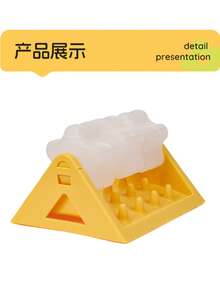 360° Rotating Pet Puzzle Feeder, Dog Slow Feeder Bowl, Anti-Choke Leak-Proof Interactive Toy, Training Food Bowl For Small/Medium Dogs - Yellow - View 8