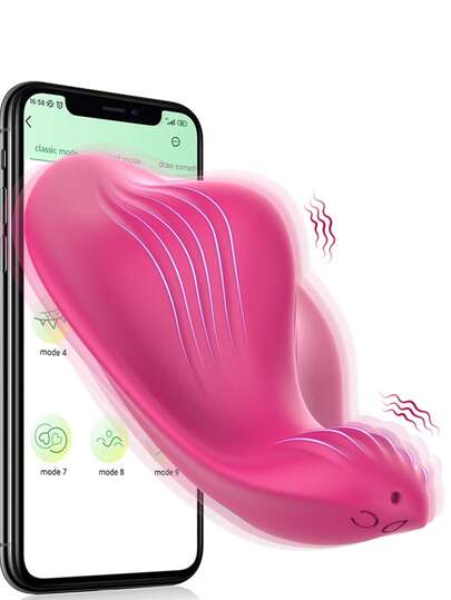 Estimulador clitoriano con forma de huevo controlado por Bluetooth, vibrador magnético juguete sexual para adultos mujeres