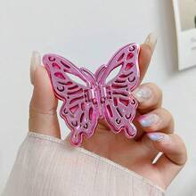 Butterfly Phone Holder, Electroplated Adhesive Desktop Tablet Stand, New Luxury INS Style - Multicolor - View 16
