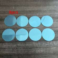 8件套：圆形支架、磁性片、磁铁、金属片和1个车载手机支架 - 彩色 - 查看 8