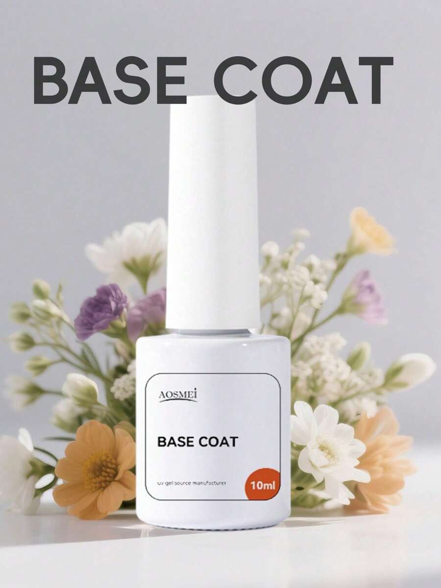 免擦拭凝胶指甲油面油，高光泽亮面油，持久橡胶底油，可浸泡LED指甲油凝胶，适用于家庭美甲沙龙DIY美甲。 - 查看 1