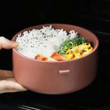 1/2layer Lunch Box Food Container Snack Lunchbox Meal  Food Container Storage Box - Red - View 4