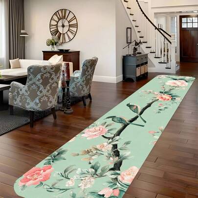 There Is Always 1 Exquisite Runner Mat For You Here. With Various Styles Of Runner Carpets For Corridors, Running Mats That Are Washable And Foldable, With Non-Slip Backing, Made Of Polyester Fiber. These Nordic Style Runner Carpets Are Suitable For Corridors, Porches, Kitchens, Laundry Rooms, Bedroom Bedsides, Farmhouses, Living Rooms, Patios, Entryways, Leisure Areas, And Multiple Usage Scenarios. With A Nordic Luxurious Retro American Bohemian , They Are Perfect For Home And Room Decor. Bring One Home Now!