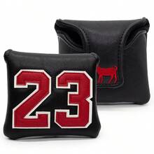 1 st #23 Mönster Kreativ Design Golfklubba Putterskydd, Utsökt Broderimönster, Mjukt Sammetsinredning Golfklubbhuvudskydd - Multifärgad - Visa 8