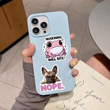 50 piezas Pegatinas divertidas rosas, pegatinas de graffiti creativas, suministros de oficina, pegatinas para teléfonos móviles y computadoras, de alto valor, duraderas, exquisitas, pegatinas geniales, diseños de dibujos animados coloridos clásicos, decoraciones de regalo, decoraciones de fundas de teléfono, reutilizables, diseños de dibujos animados coloridos, adecuadas para botellas de agua, patinetas, teléfonos móviles, etc., perfectas para útiles escolares, un regalo top para vacaciones. - 50pcs - Ver 8