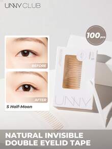 unny club Natural Invisible Double Eyelid Stickers, Waterproof Long Lasting Eye Makeup Tool,Suitable For Daily Makeup Use - Multicolor - View 2