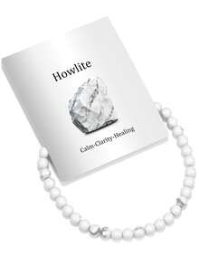 1pc Healing Crystal Bracelet For Women Men Natural Stone Beaded Stretch Bracelet Handmade Gemstone Reiki Spiritual Jewelry Gifts,Birthday Gifts, Fashion Jewelry Gifts, Friendship Gifts - 4mm - View 30